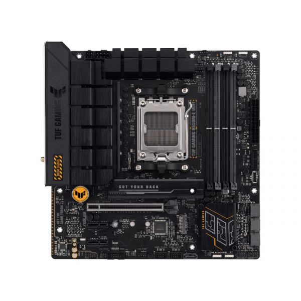 Asus TUF GAMING B650M-E WIFI (AM5, mATX) alaplap (TUF GAMING B650M-E WIFI)
